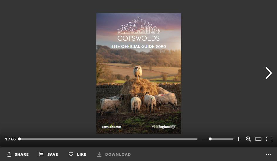 View the 2020 Cotswolds Visitor Guide online